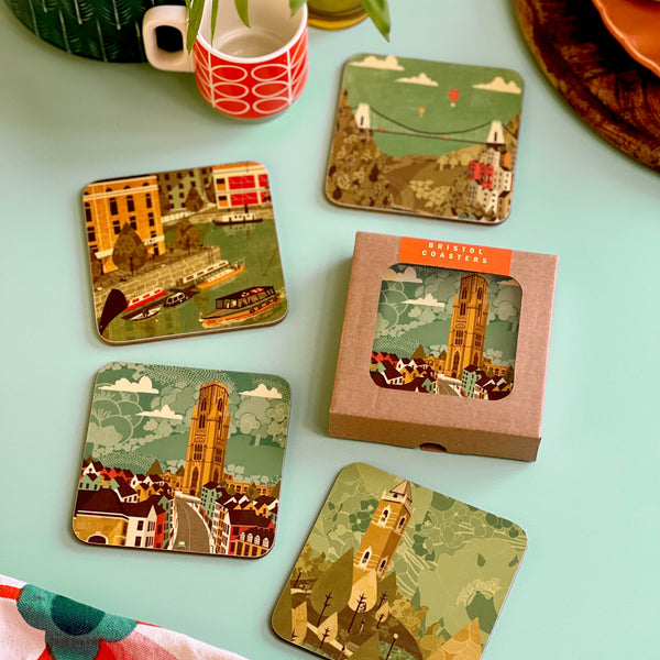 Bristol Coaster Gift Set