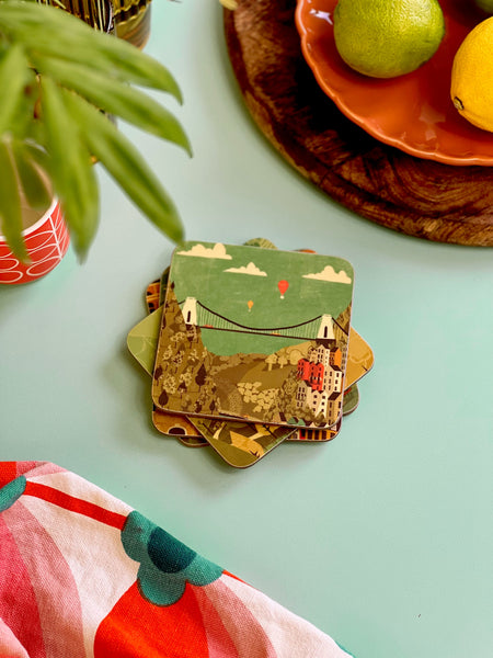 Clifton Suspension Bridge Coaster Gift Set