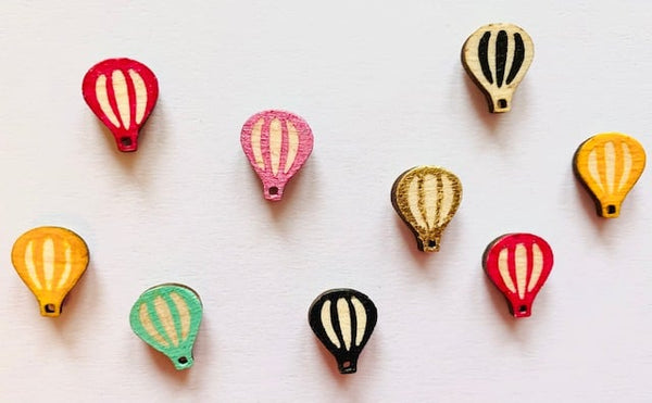 Hot Air Balloon Earrings by Adriana Barrios