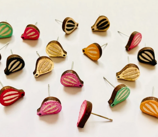Hot Air Balloon Earrings by Adriana Barrios