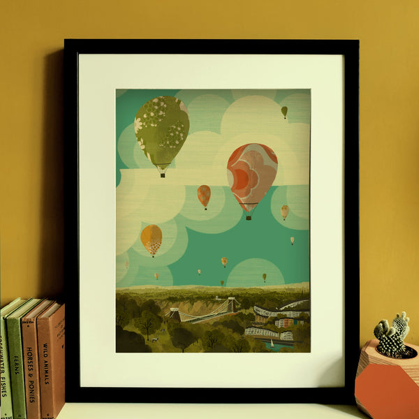 Bristol Balloon Fiesta A3 Print