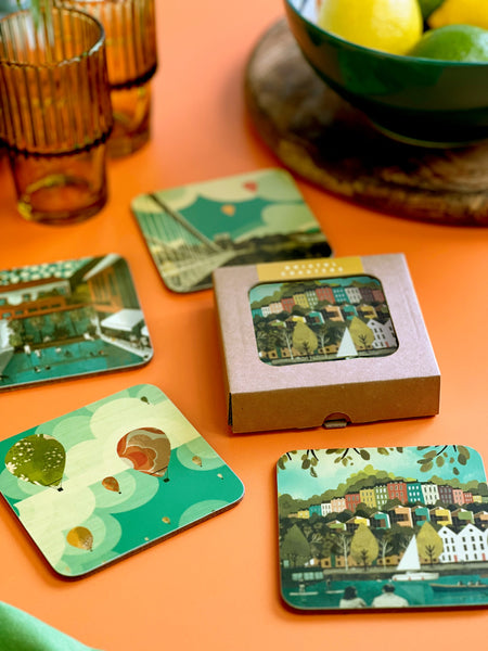 Bristol Yellow Coaster Set