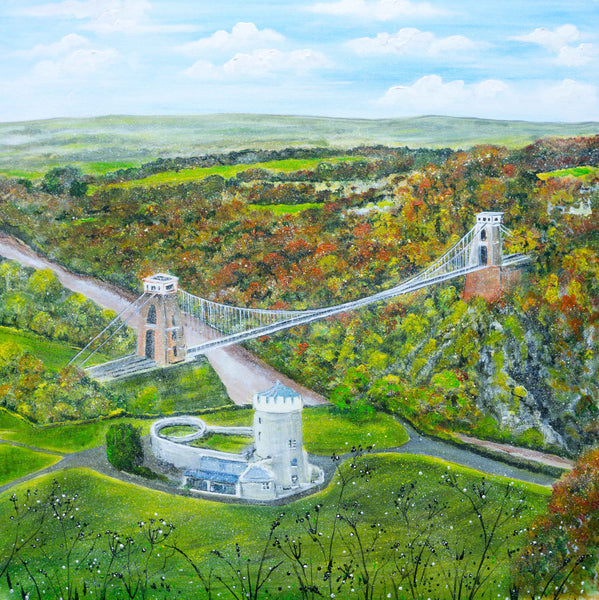 Clifton Suspension Bridge Art by Lynette Bower