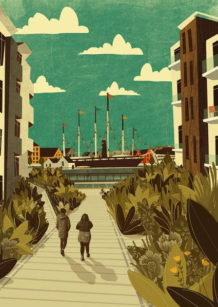 Bristol SS Great Britain A3 Print