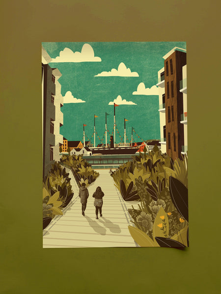Bristol SS Great Britain A3 Print