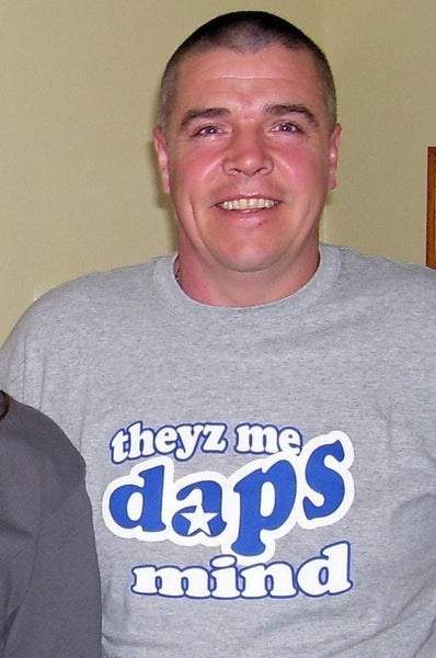 "theyz me daps mind" Bristol t-shirt