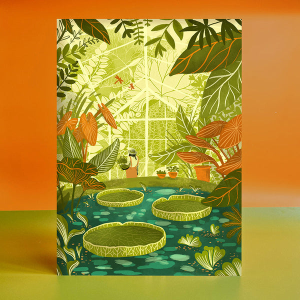 Bristol Botanic Gardens A3 Print