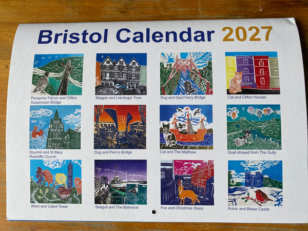 2027 Bristol Calendar