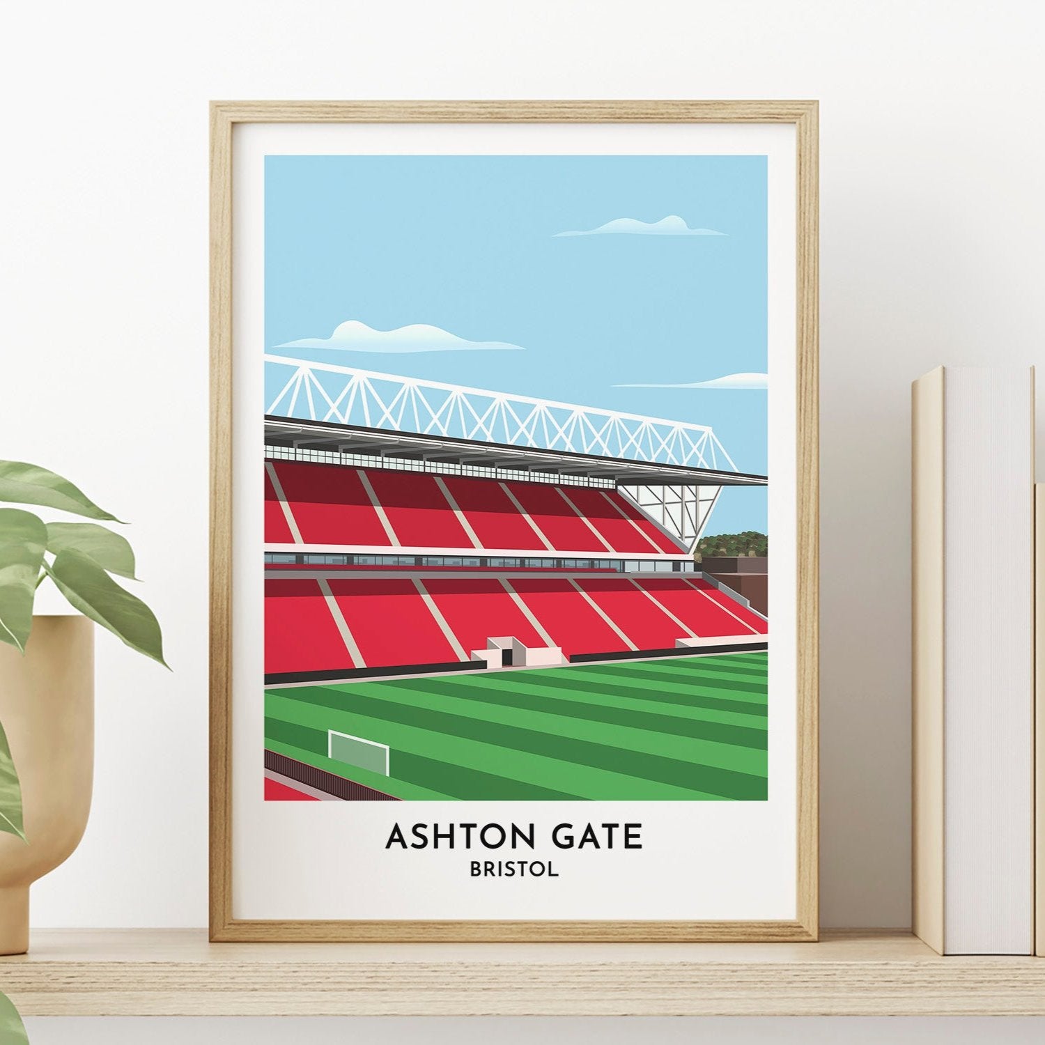 Bristol City Ashton Gate Print