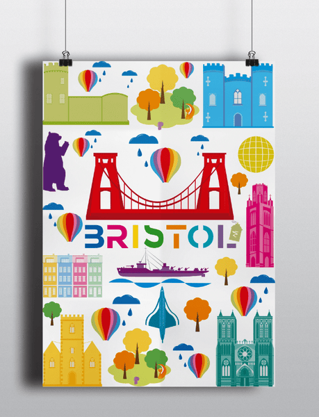 Bristol-landmarks-poster