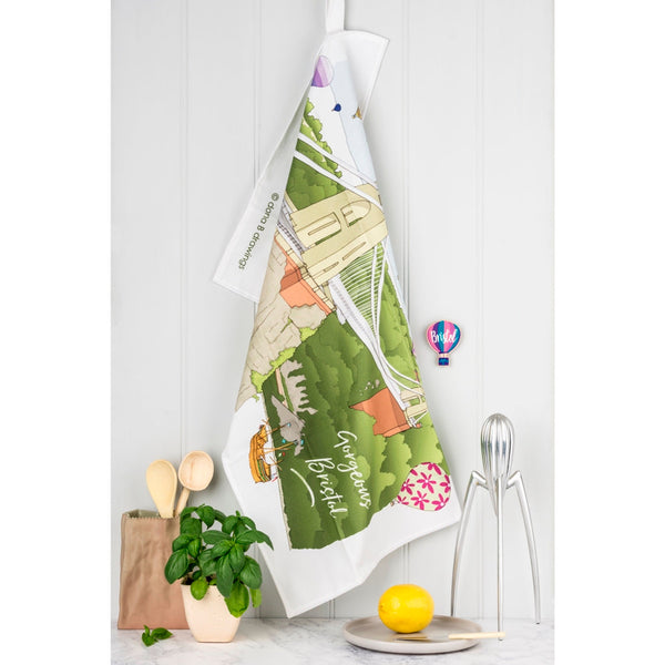 Bristol Tea Towel - Gorgeous Bristol