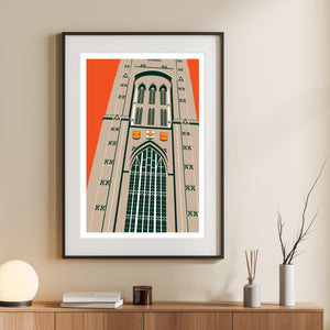 Wills Memorial Tower, Bristol print by Susan Taylor