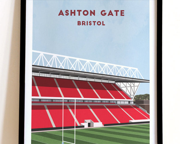 Bristol Bears Ashton Gate Print