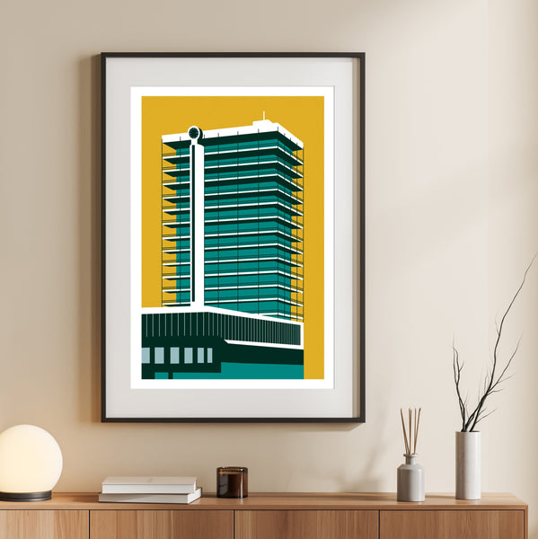 Beacon Tower Bristol Art Print