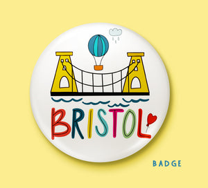 Bristol Badges (set of 3)
