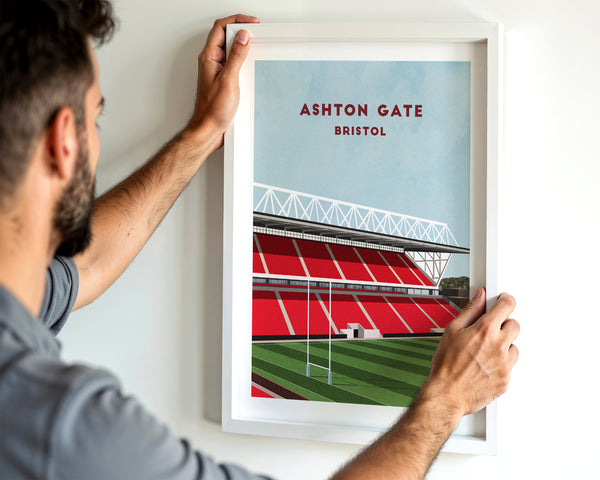 Bristol Bears Ashton Gate Print