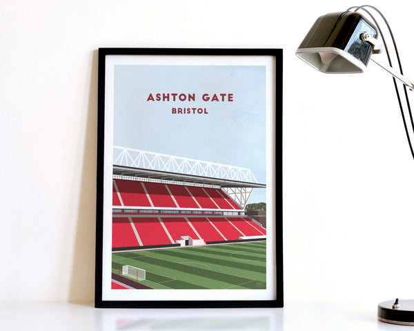 Bristol City Ashton Gate Print