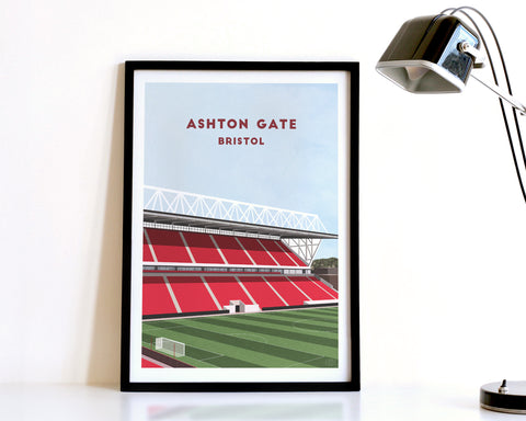 Bristol City Ashton Gate Print