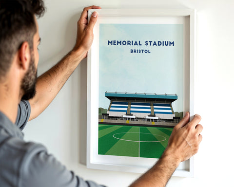 Bristol Rovers Memorial Stadium Print