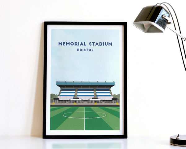 Bristol Rovers Memorial Stadium Print