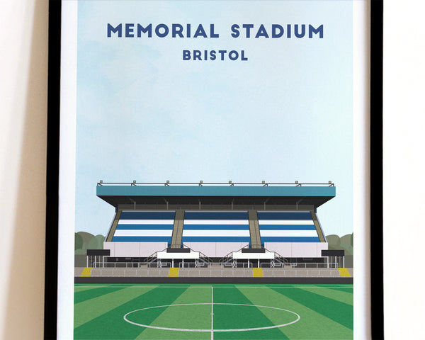 Bristol Rovers Memorial Stadium Print