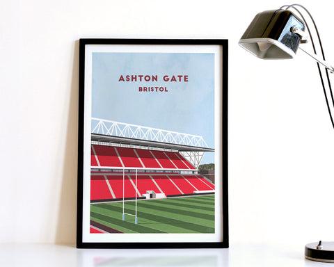 Bristol Bears Ashton Gate Print
