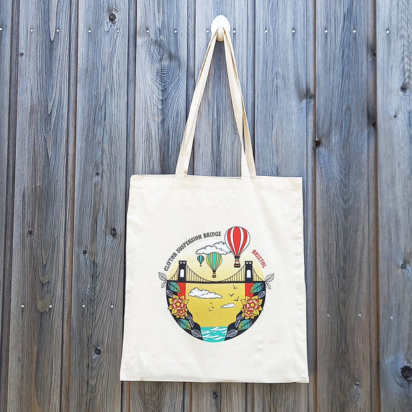 Clifton Suspension Bridge Bristol Tote Bag by Susan Taylor