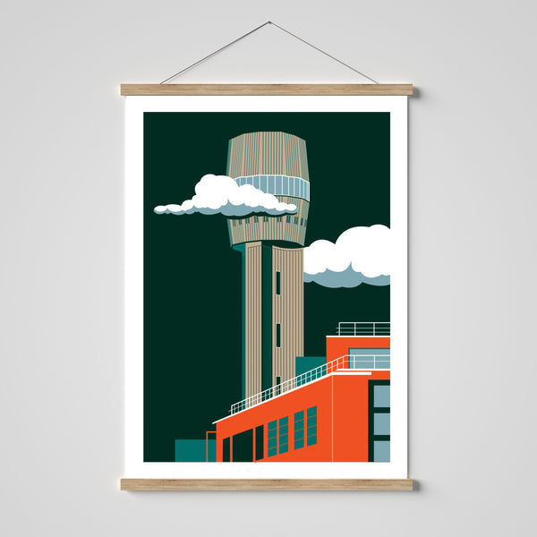 Cheese Lane Shot Tower Bristol Art Print