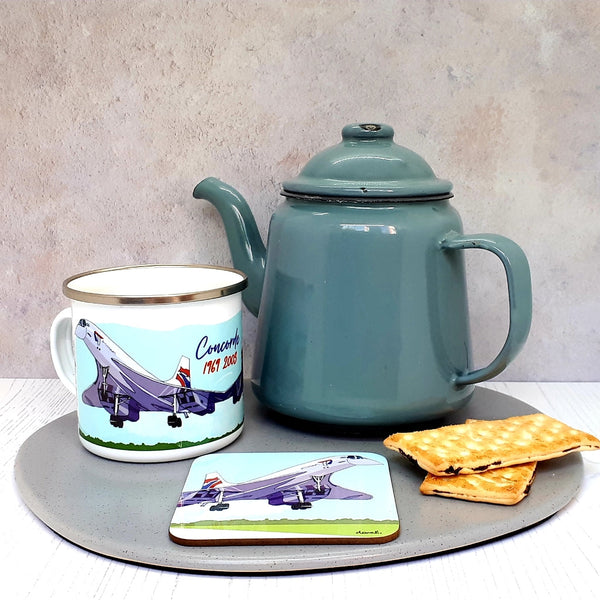Bristol Concorde Enamel Mug
