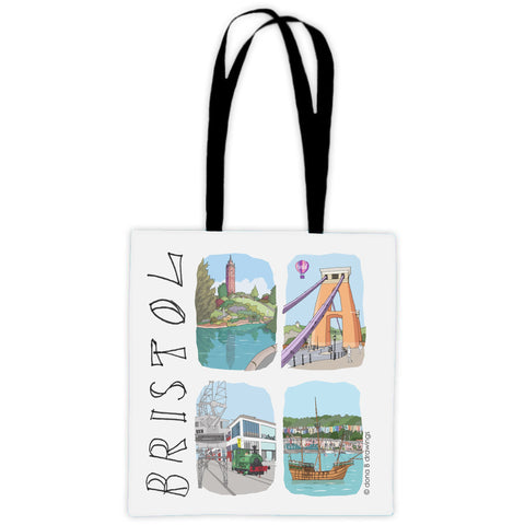 Bristol Tote Bag - Sketches Eight