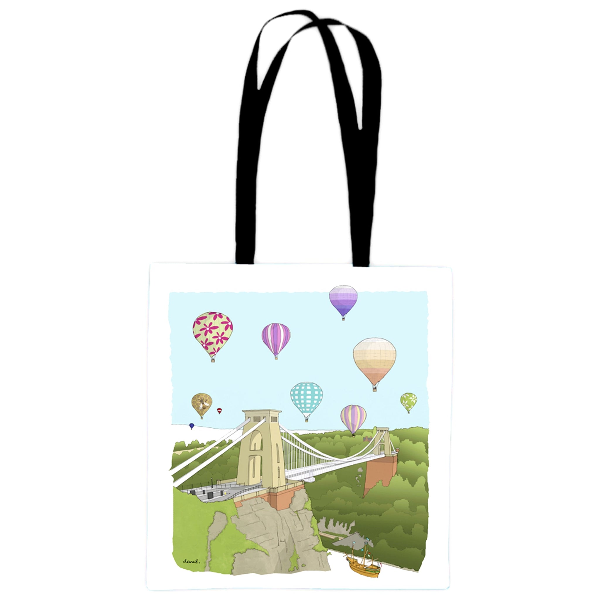 Bristol Tote Bags designed by local artists at The Bristol Shop