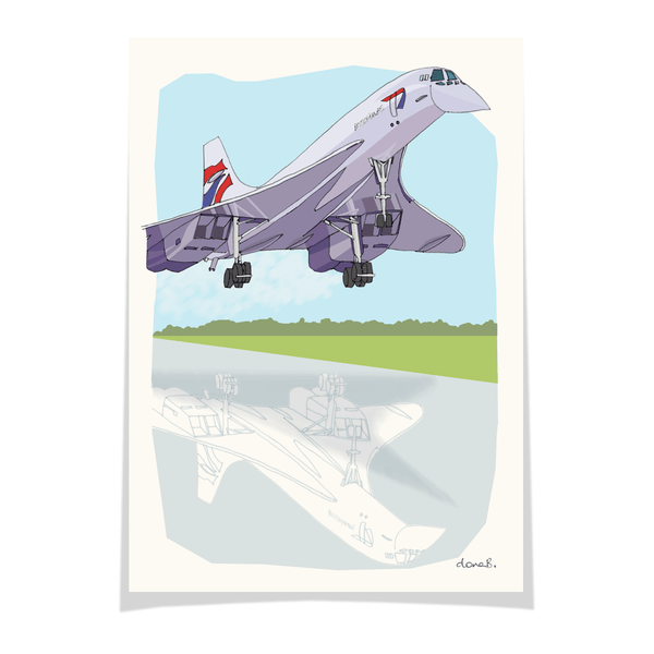 Concorde Print