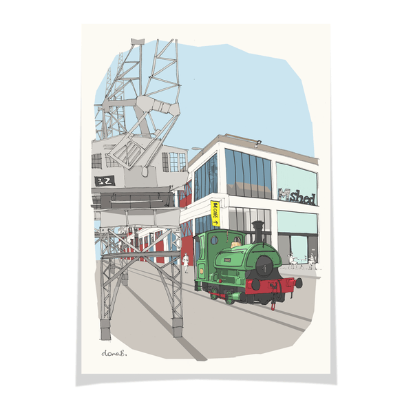Bristol M Shed Museum Print