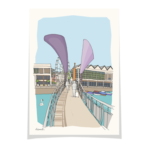 Bristol Pero's Bridge Print