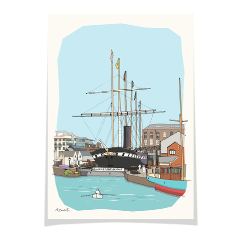 Bristol SS Great Britain Print
