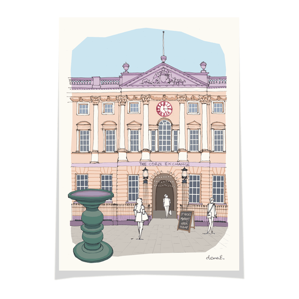 Bristol St Nicholas Market, Corn Exchange Print