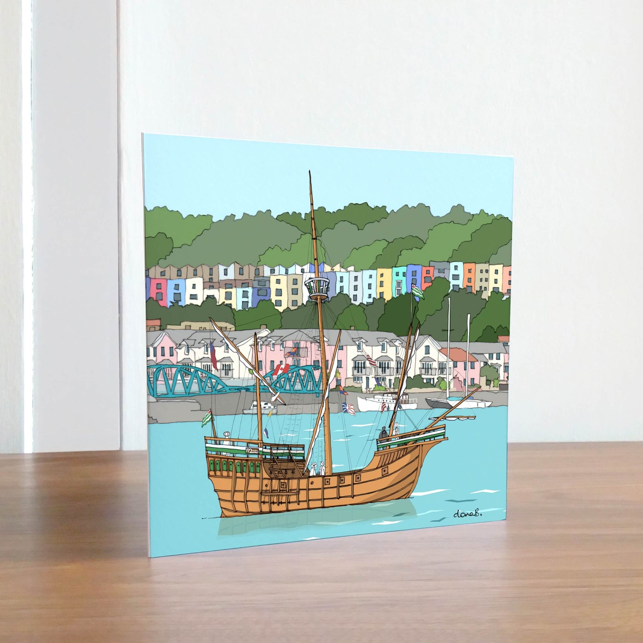 Bristol Matthew Greetings Card