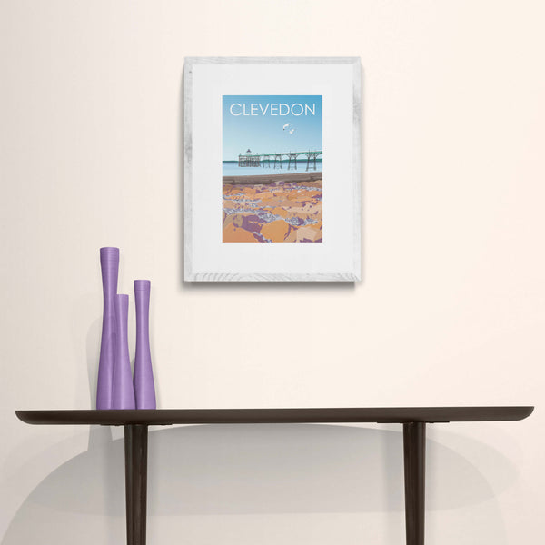 Clevedon Travel Poster Art Quality Print