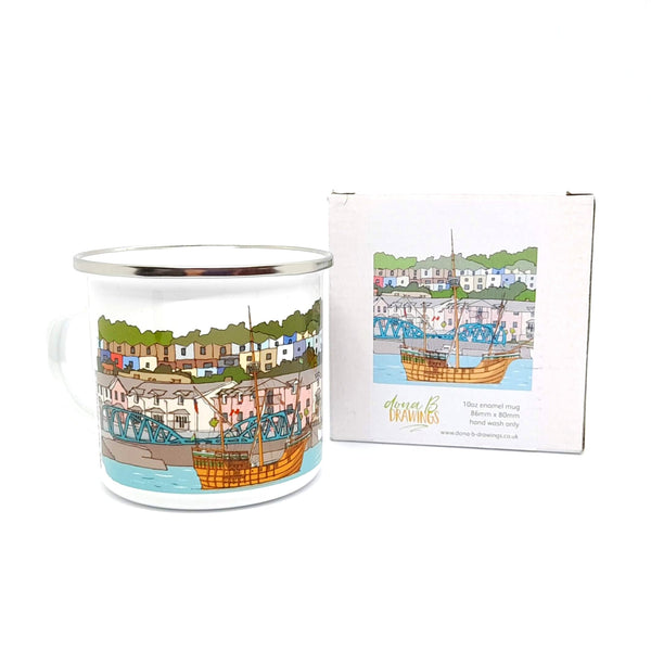 Bristol Enamel Mug - Bristol Matthew Ship