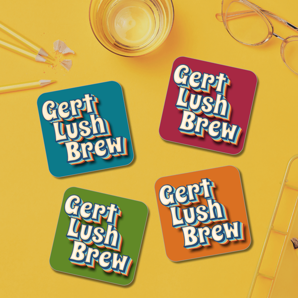 Gert Lush Bristol Coaster Gift Set