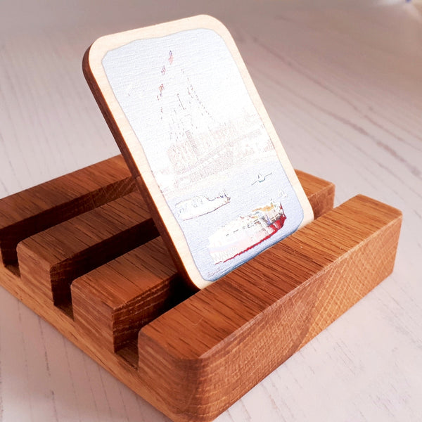 Bristol Wooden Magnet - Floating Bristol & SS Great Britain