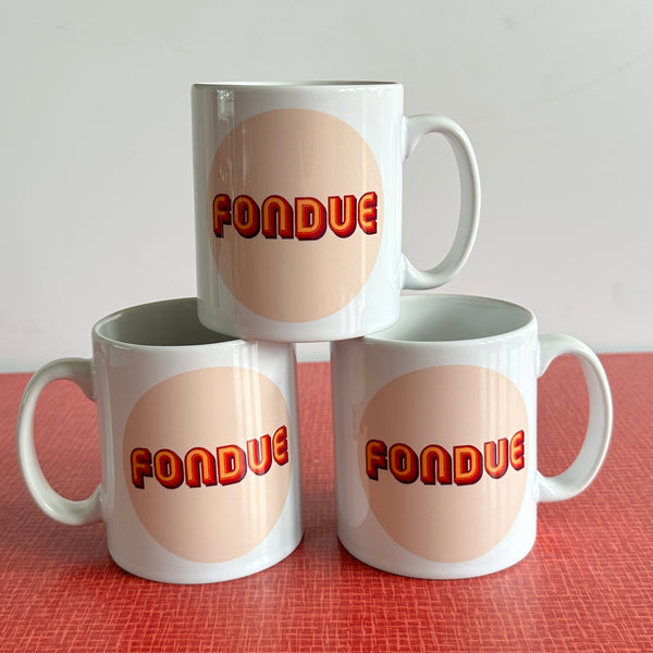 Fondue mug