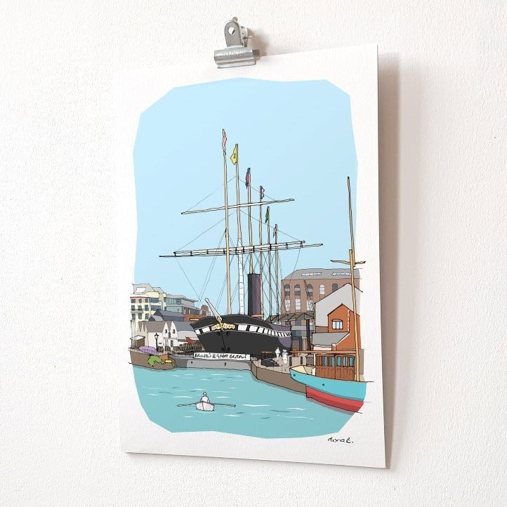 Bristol SS Great Britain Print