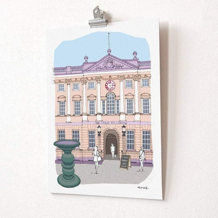 Bristol St Nicholas Market, Corn Exchange Print