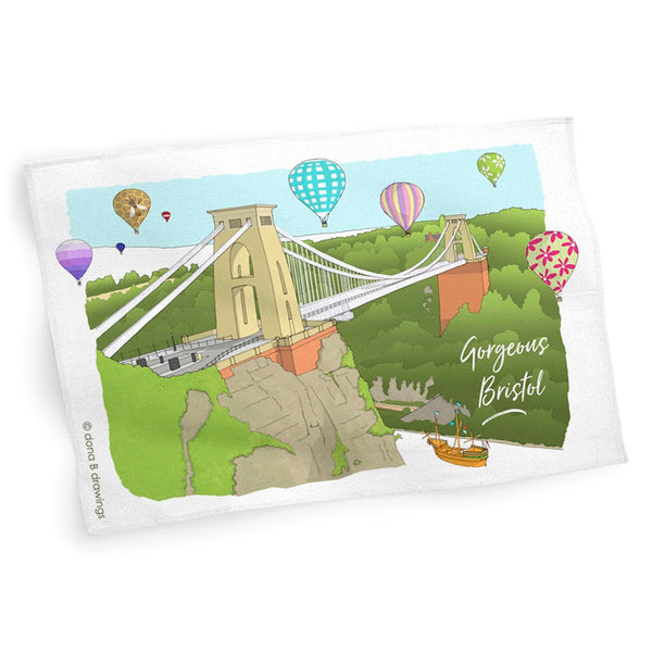 Bristol Tea Towel - Gorgeous Bristol