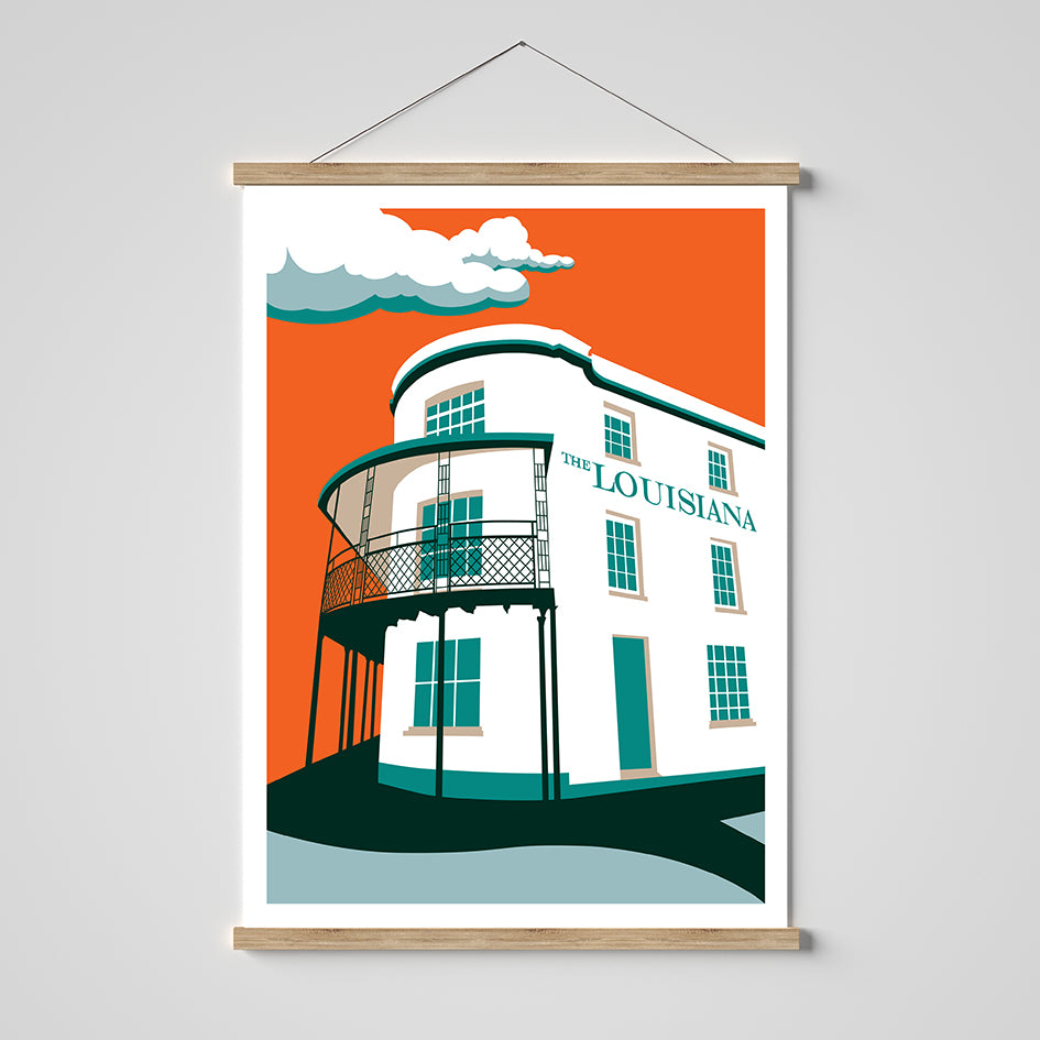 Bristol Music venues – Louisiana print by Susan Taylor