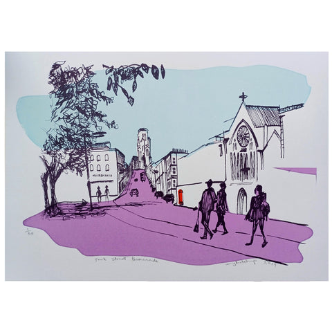 Limited Edition Park Street silkscreen print