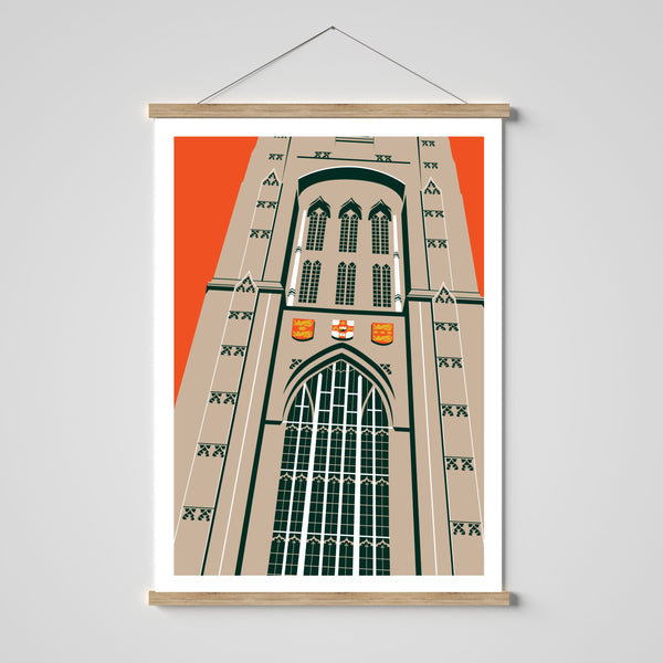 Wills Memorial Tower, Bristol print by Susan Taylor