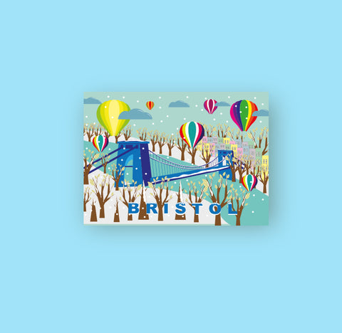Winter in Bristol card