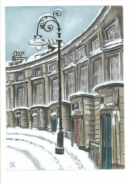 The Paragon Greetings Card by Susie Ramsay